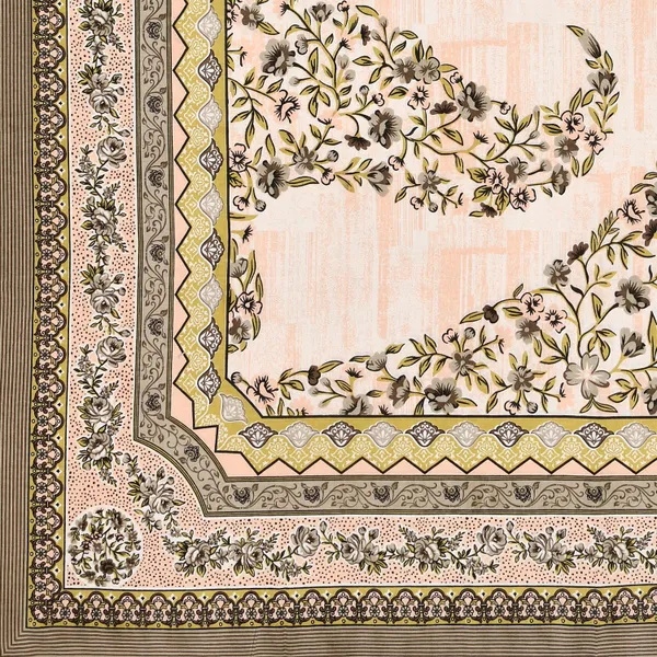 Yellow_Cotton_Eternal_Bloom_Double_Bedsheet_With_Pillow_Cover_70X100_Cm